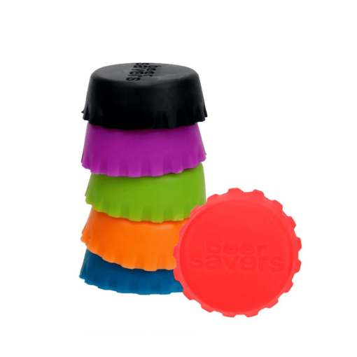 Silicone Beer Savers Caps 6Pc for Soda and Cold-Drink Bottles - Image 2